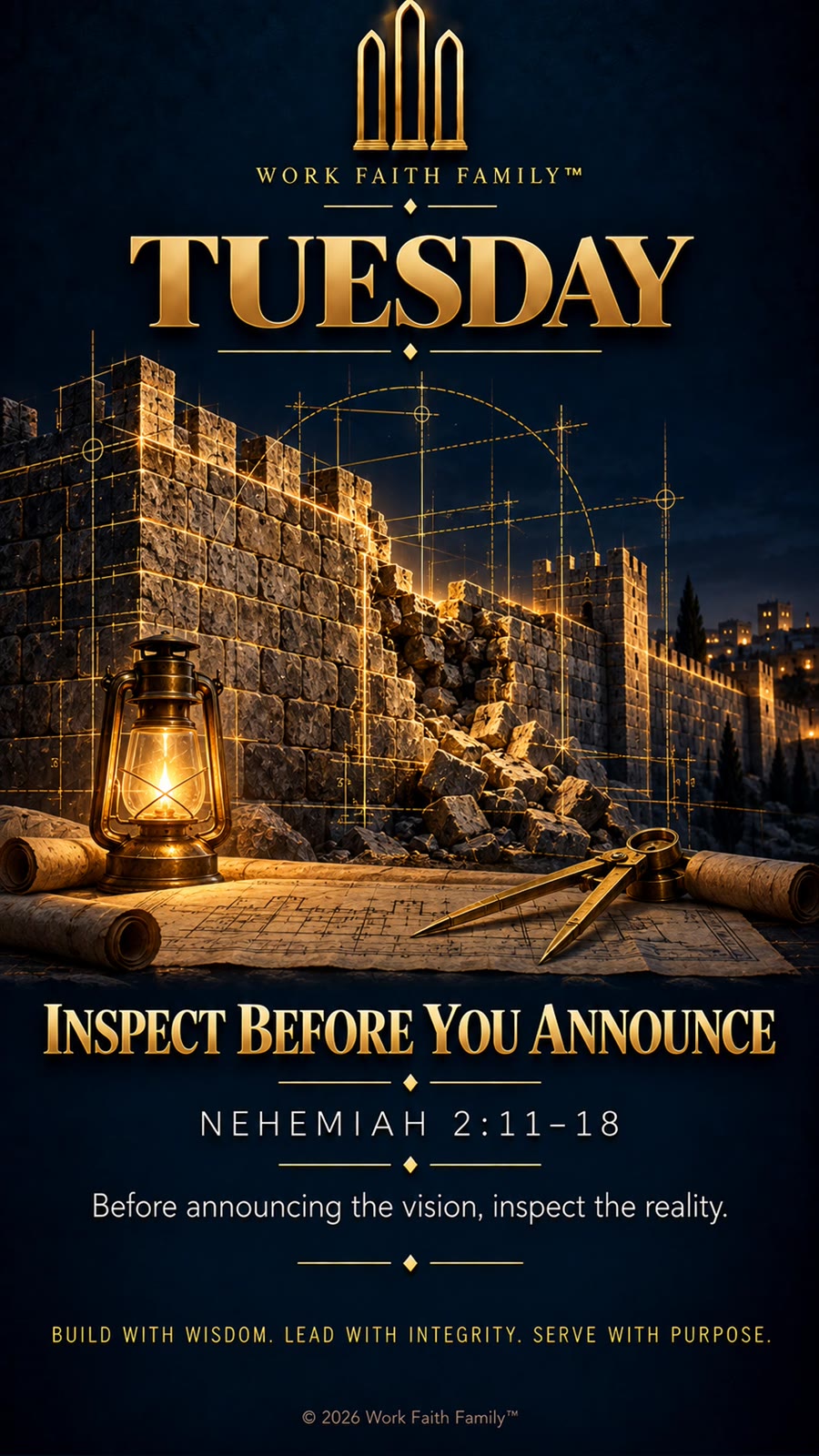 Work Faith Family artwork for Inspect Before You Announce