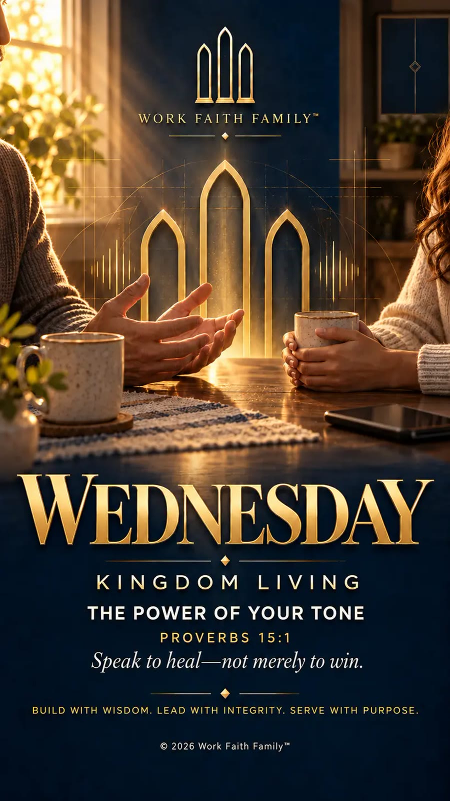 Kingdom Living artwork for The Power of Your Tone