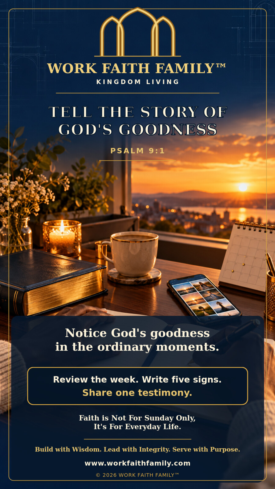 Kingdom Living artwork for Tell the Story of God’s Goodness